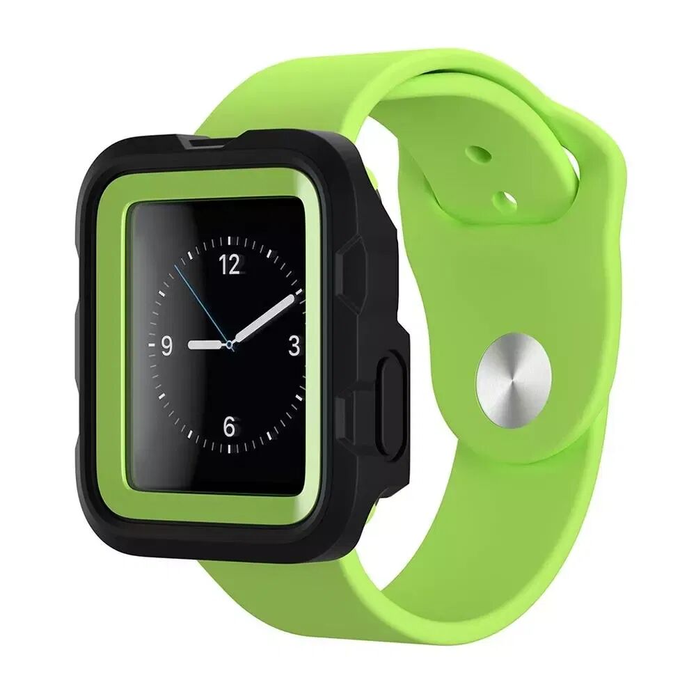 Griffin Apple Watch (42mm) Griffin Survivor Tactical Deksel - Svart / Grønn