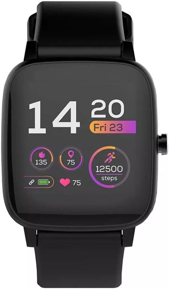 Forever IGO Pro JW-200 Smartwatch for Barn med Pulsmåler, Kropstemperatur & Skritteller - Svart