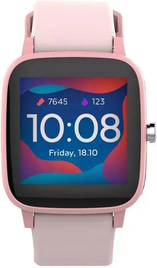 Forever IGO Pro JW-200 Smartwatch for Barn med Pulsmåler, Kropstemperatur & Skritteller - Rosa