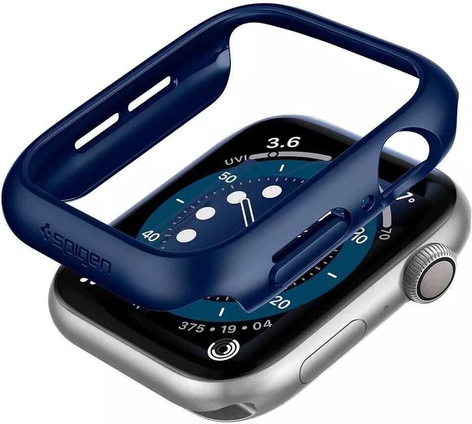 Spigen Apple Watch (40mm) Spigen Thin Fit Plastdeksel - Blå