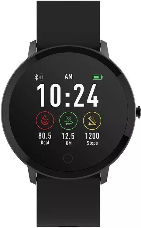 Forever ForeVive SB-320 Fitness Smartwatch med Pulsmåler & Skritteller - Svart