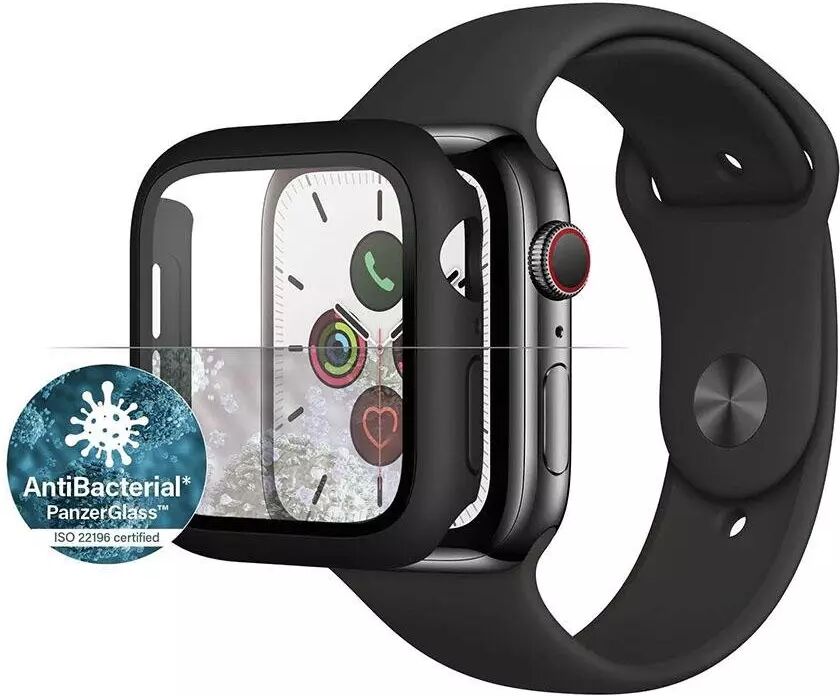 PanzerGlass Apple Watch SE/6/5/4 (40mm) Full Body Protection Deksel - Sort