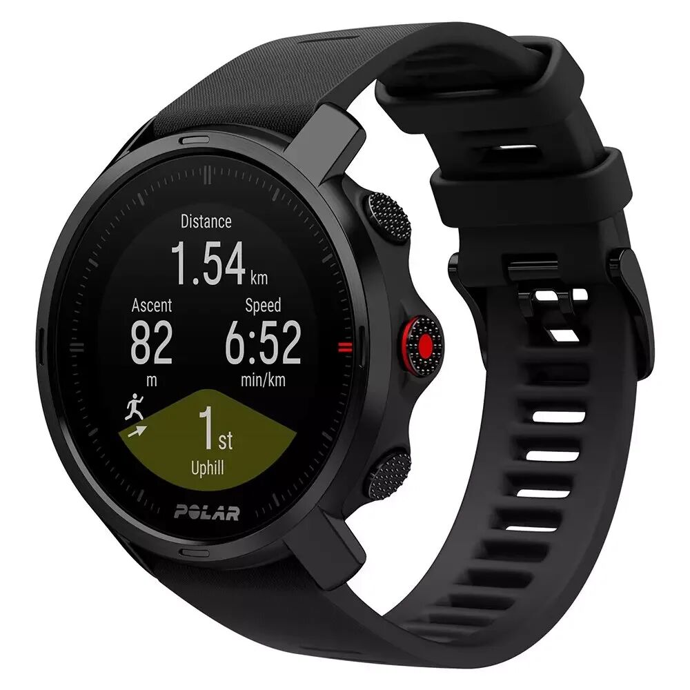 Polar GRIT X Fitness Smartwatch med GPS, Barometer og Pulsmåler M / L - Svart