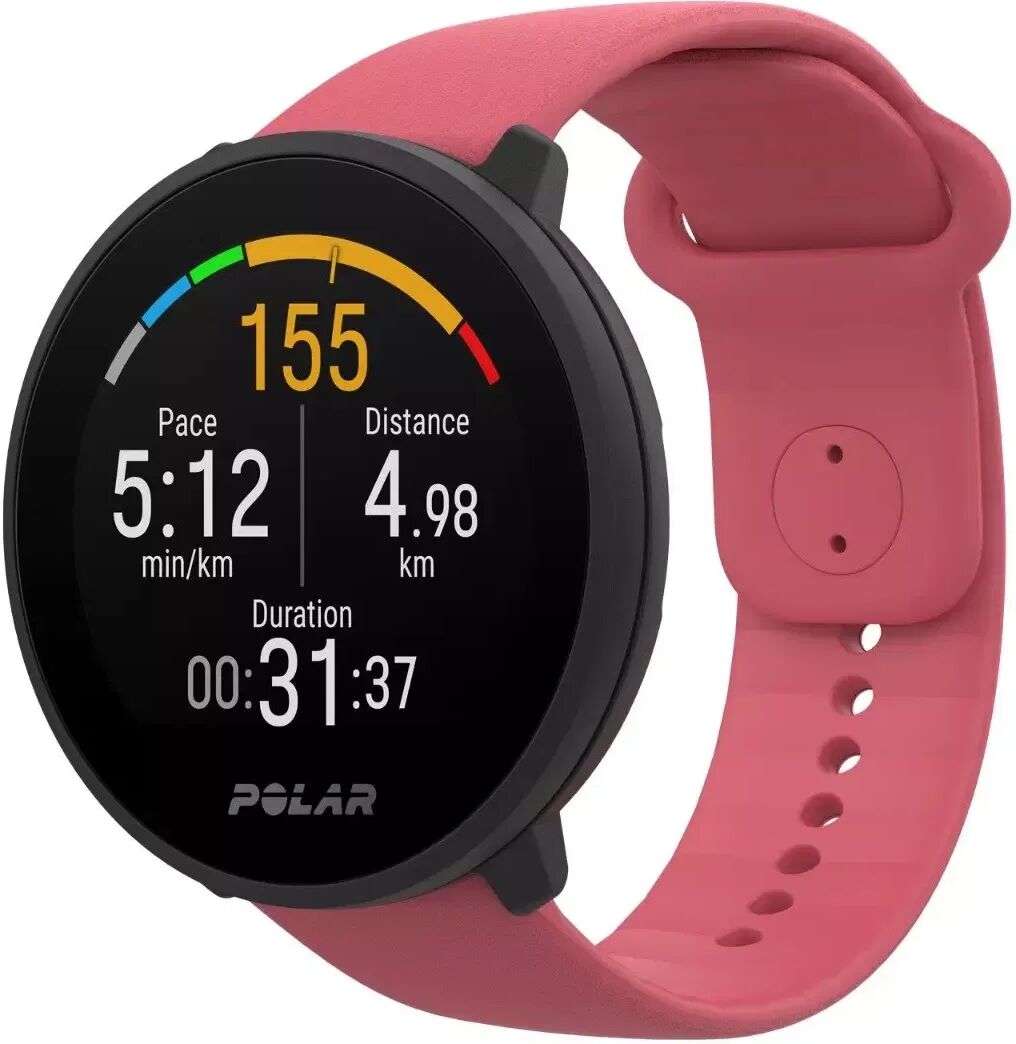 Polar UNITE Fitness Smartwatch med GPS og pulsmåler S / L - Rosa