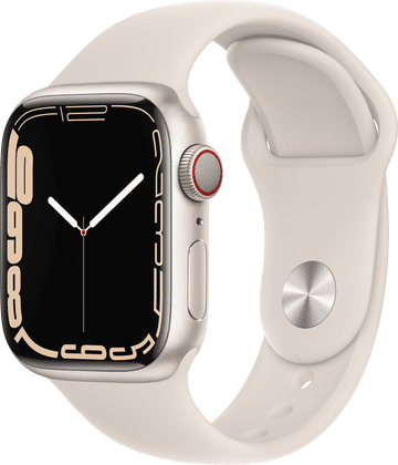 Apple Watch 7 Aluminium Stjerneskinn 41mm