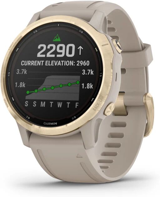 Garmin Fenix 6S Pro Solar Beige