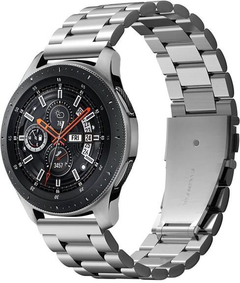 24hshop Spigen Modern Fit Band til Samsung Watch 46mm - Sølv