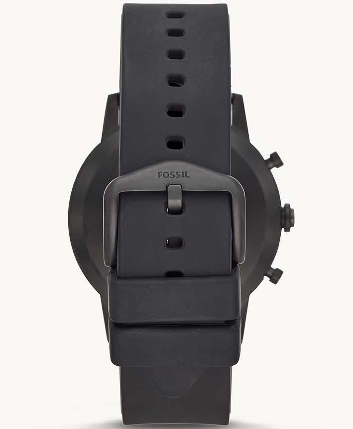 Fossil Hybrid Smartwatch HR Collider Black Silicone FTW7010