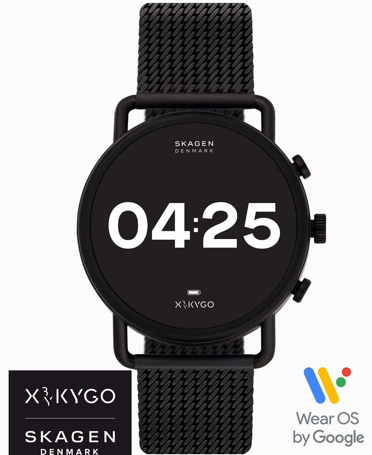 Skagen Falster 3 X by KYGO Black Stainless Steel SKT5207