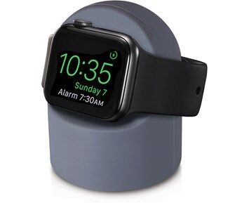 Andersson Silicone Apple Watch Night Stand Navy Blue