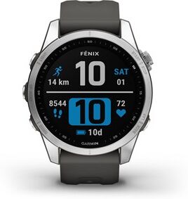 Garmin Fenix 7S Graphite and Silver