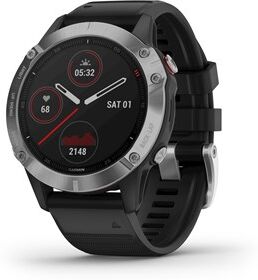 Garmin Fenix 6 Silver w.Black Band