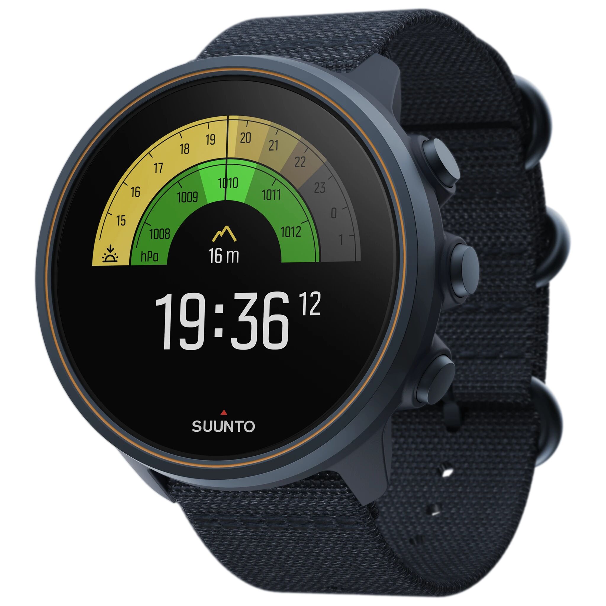 Suunto 9 G1 Baro Titanium, multisportklokke med GPS STD Granite Blue Titaniu