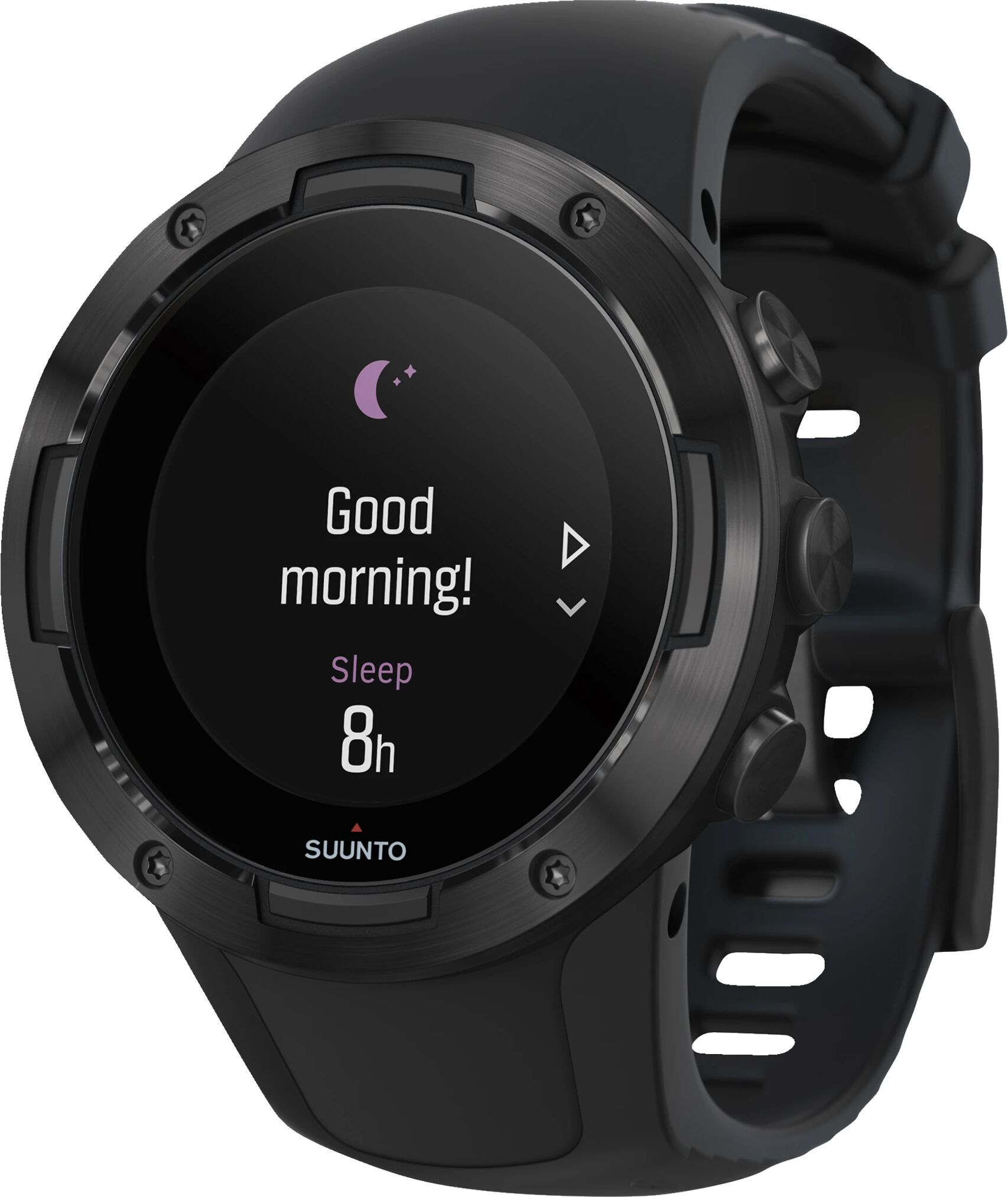 Suunto 5 G1 All Black, multisportklokke med pulsmåling One Size BLACK