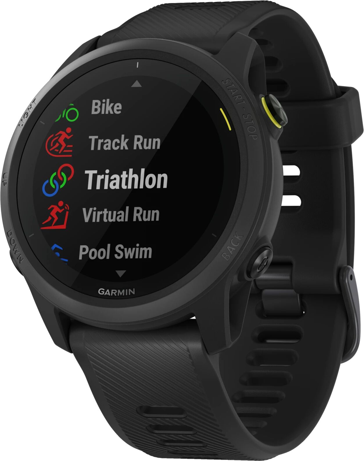 Garmin Forerunner 745 GPS EU/PAC, avansert multisportklokke, unisex STD BLACK