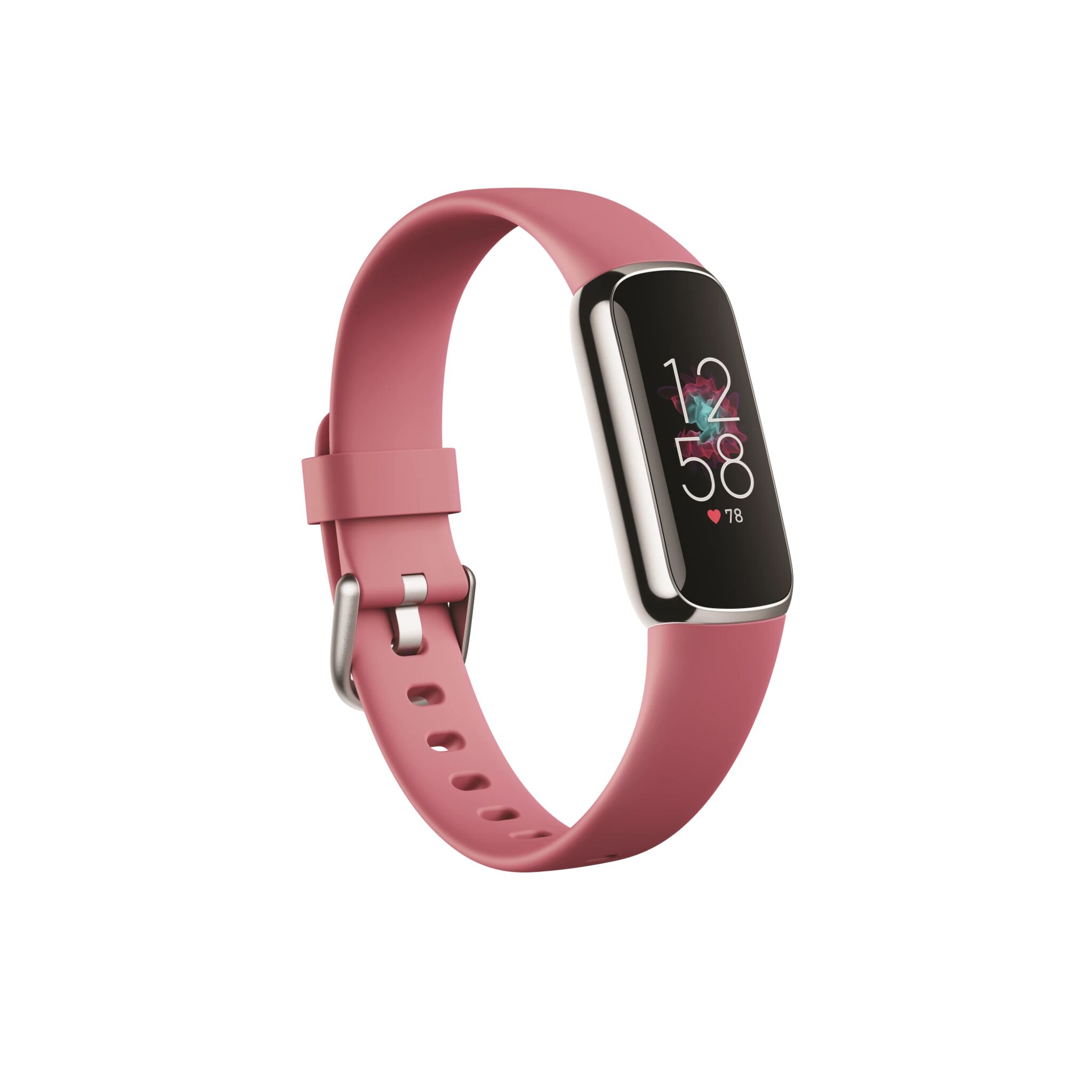 Fitbit Luxe Platinum/Orchid, aktivitetsmåler, unisex ONE Platinum/Orchid