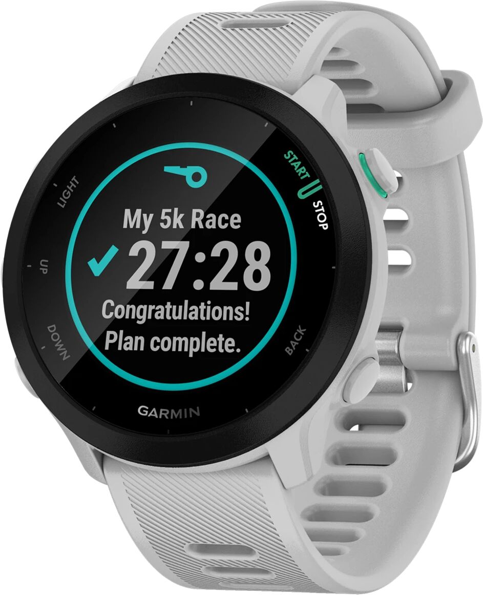 Garmin Forerunner 55 White, GPS-løpeklokke STD White