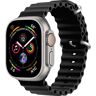 iS Ocean Strap para Apple Watch 38/40/41mm Ocean Band Preto