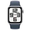 Apple Relógio Se 2023 Gps Pulseira Esportiva De Alumínio De 44 Mm M/l Azul