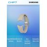 Pulseira Samsung Galaxy Watch6 D-Buckle Hybrid Eco-Leather Band Slim (S/M)