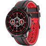 Enkers Smartwatch Adequado para Android Ios Sports Watch para Homens e Mulheres Bt V5.0 Monitor de Recompensa Cardíaca-Vermelho