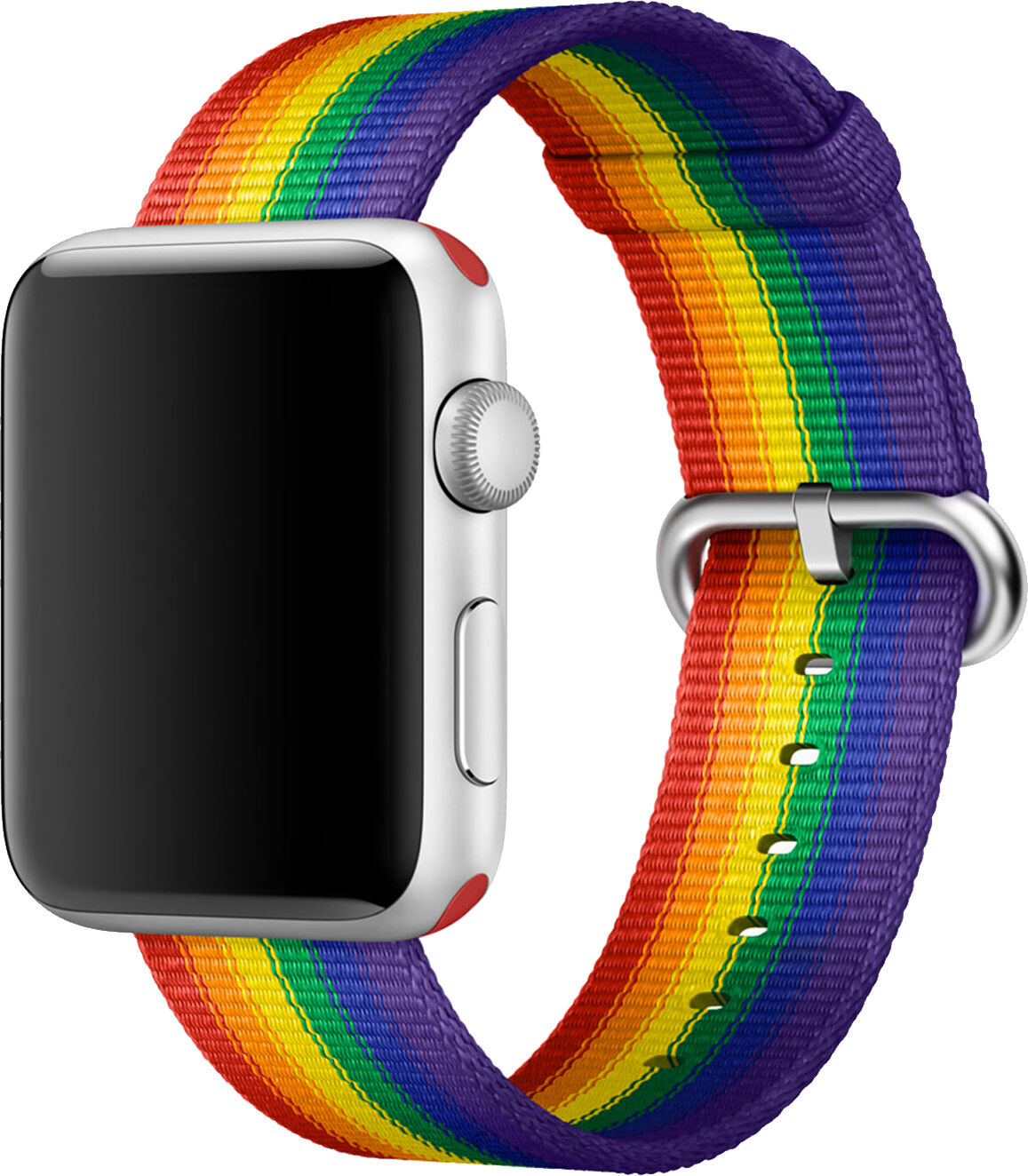 Apple Pulseira Bracelete Apple watch woven nylon 38mm Pride edition Apple