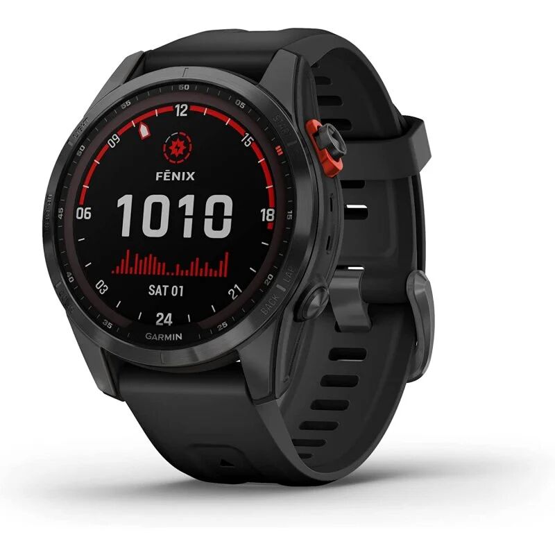 Garmin fénix 7s solar smartwatch 42mm cinzento/preto