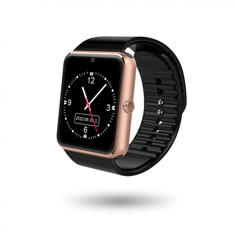 Unotec simone smartwatch bluetooth rosa dourado