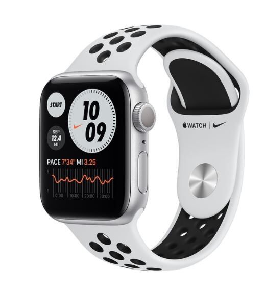 Apple Watch Nike Series 6 Gps 40mm Alumínio Prata