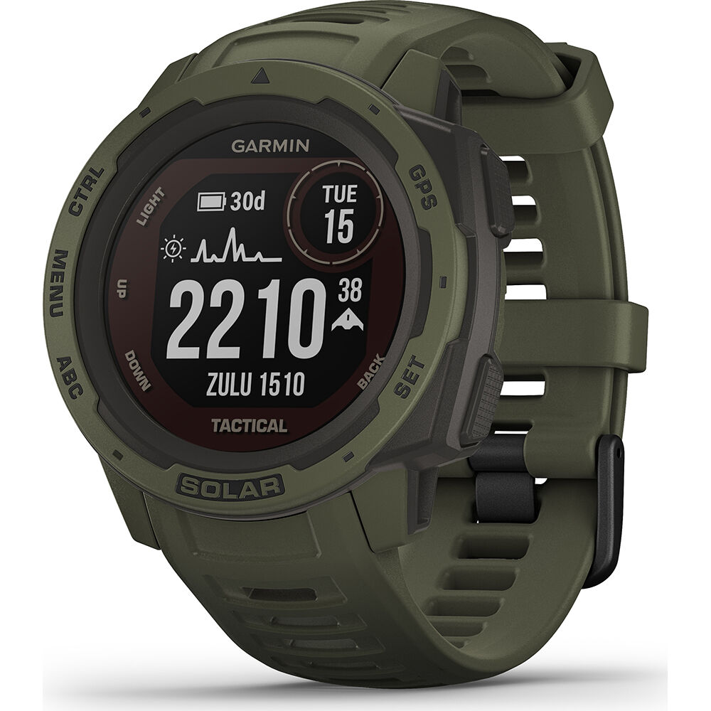 Garmin Smartwatch Instinct Solar Tacticial (verde) - Garmin