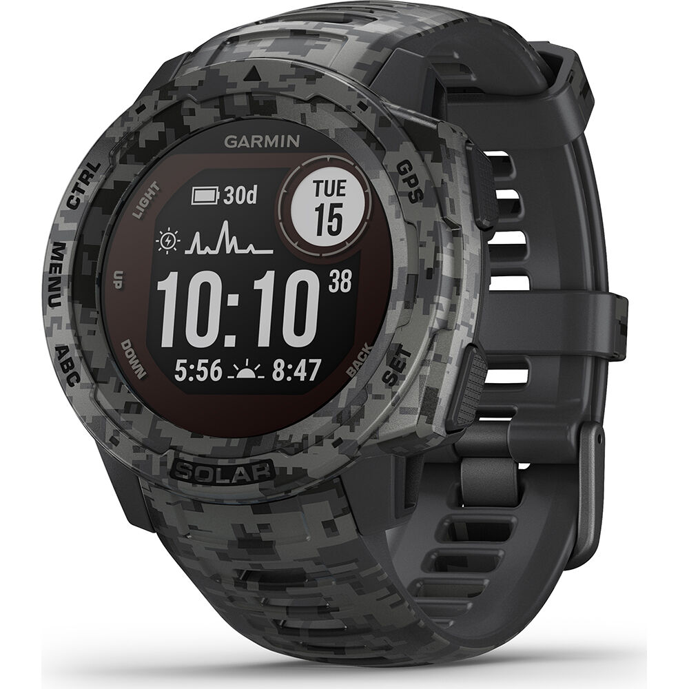 Garmin Smartwatch Instinct Solar Tactical (grafite) - Garmin