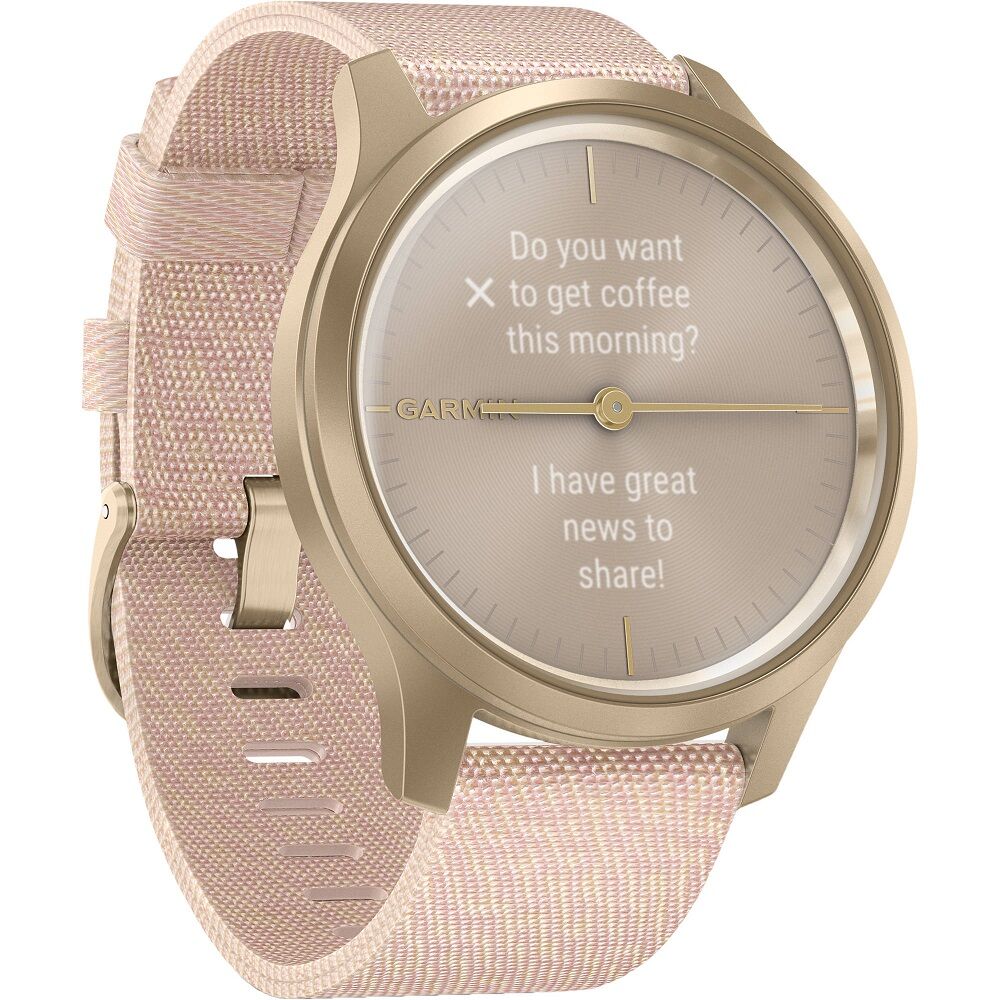 Garmin Smartwatch Vivomove 3 Sport C/ Gps (rosa / Dourado) - Garmin