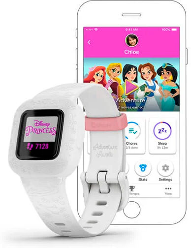 Garmin Smartband Vívofit Jr. 3 Princesas Da Disney (branco) - Garmin