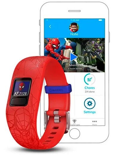 Garmin Smartband Vívofit Jr. 2 Spider-man (vermelho) - Garmin