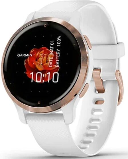 Garmin Smartwatch Venu 2s (branco/rosa) - Garmin