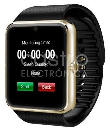 Default Smartwatch 1.5´´ Sim/sd/bluetooth/nfc (dourado)