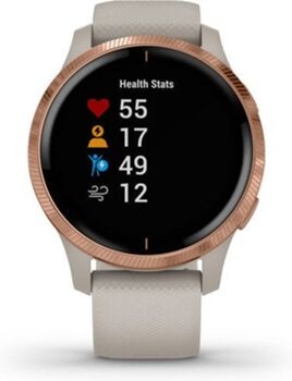 Garmin Relógio Desportivo Venu (Bluetooth - Até 5 dias de autonomia - Rosa)