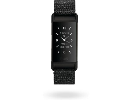 Fitbit Pulseira Desportiva Charge 4 Granite Special Edition (Bluetooth - Até 7 dias de autonomia - À prova de água)