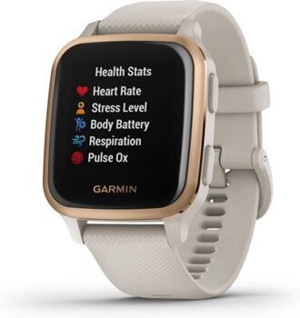 Garmin Relógio Desportivo Venu SQ Music (Bluetooth - Até 6 dias de autonomia - Branco)