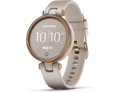 Garmin Relógio Desportivo Lily Sport (Bluetooth - Até 7 dias de autonomia - Rosa Dourado)