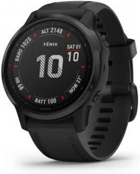 Garmin Relógio Desportivo Fenix 6S PRO (Bluetooth - Até 9 dias de autonomia - Preto)