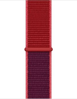 Apple Bracelete Watch 38, 40 mm Sport Loop Vermelho