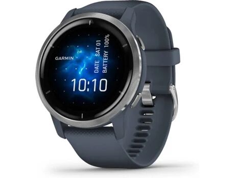 Garmin Relógio Desportivo Venu 2 (Bluetooth - 11 dias de autonomia - Azul)