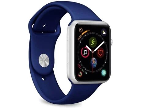 Puro Bracelete Apple Watch 42, 44 mm AW44ICONDKBLUE Azul Escuro