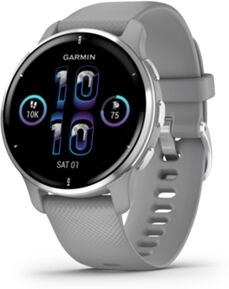 Garmin Relógio Desportivo Venu 2 Plus (Bluetooth - Até 9 dias de autonomia - Prateado)