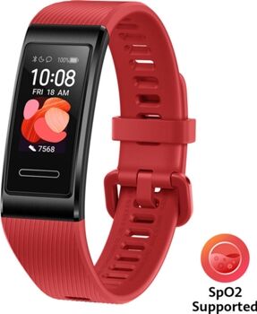 Huawei Pulseira Desportiva Band 4 Pro (Bluetooth - Suporta SpO2 - Até 7 dias de autonomia - Laranja)