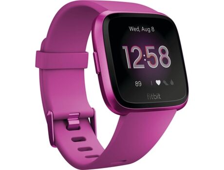 Fitbit Relógio Desportivo Versa Lite (Bluetooth - Até 4 dias de autonomia - Ecrã Tátil - Rosa)