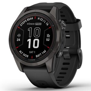 Garmin Fenix 7S Pro Sapphire Solar - Carbon titan