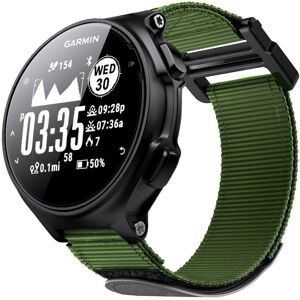 Kamda Nylonarmband Armegrön för Garmin Forerunner 230/235/620/630/735/735XT