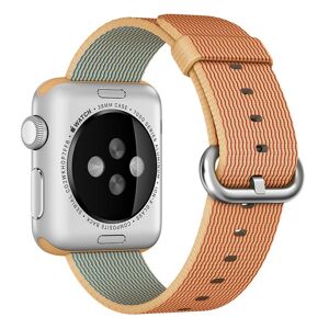 Kamda Armband för Apple Watch 42/44/45mm vävd nylon Orange
